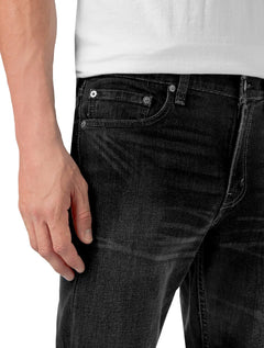 Calça Levis Jeans Masculina Skinny Taper Stretch Stoned Black Preta