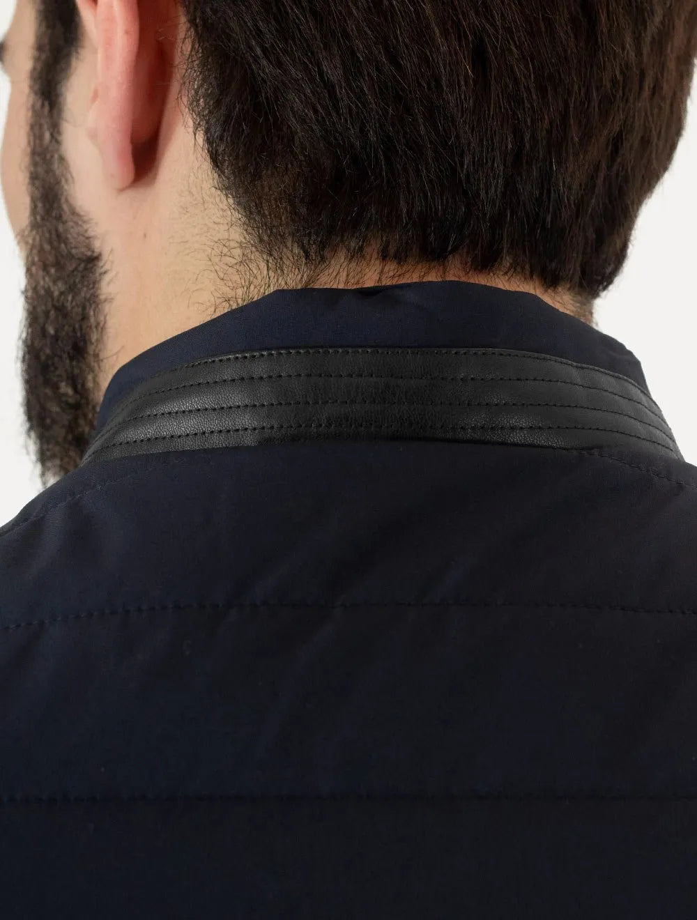 Colete Dudalina Masculino Nylon Puffer Azul Marinho