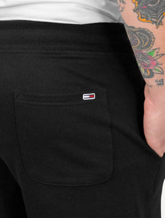 Bermuda Tommy Jeans Masculina Moletom Modern Beach Signature Preta