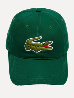 Boné Lacoste | Gabardine Big Croco Cln Verde
