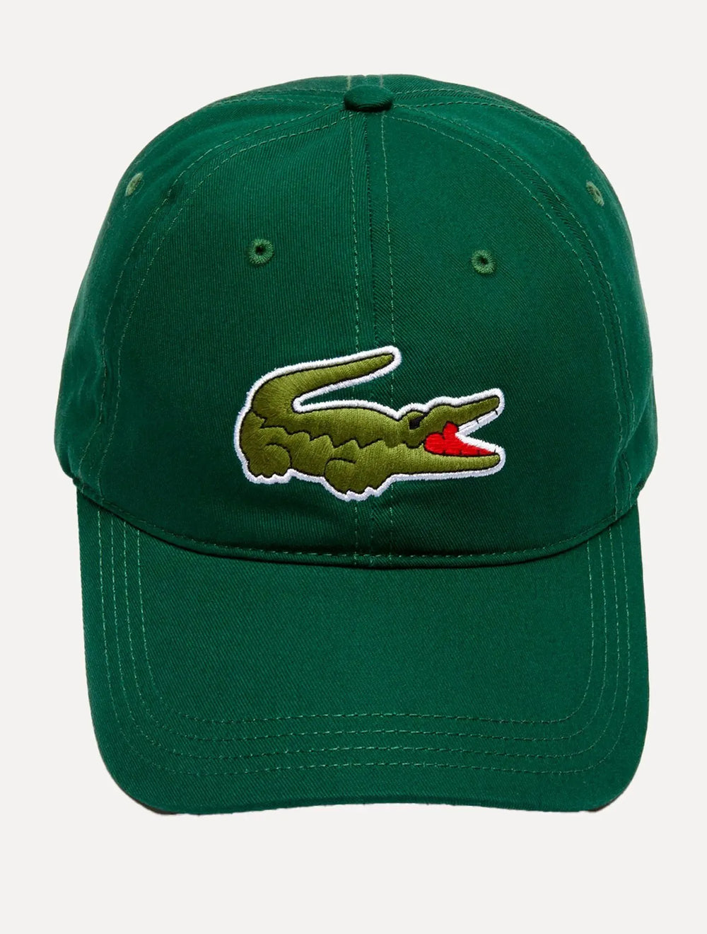 Boné Lacoste | Gabardine Big Croco Cln Verde
