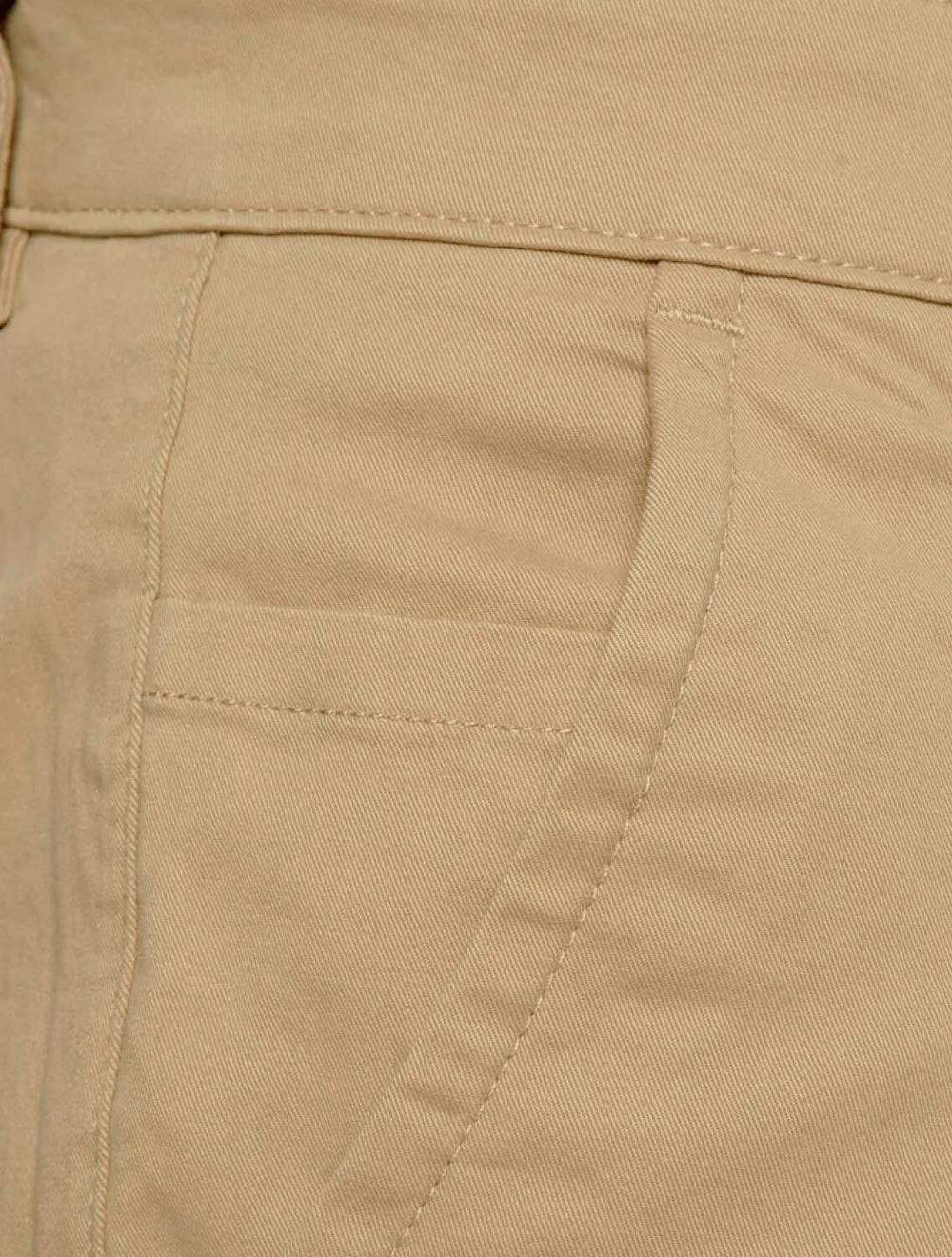Calça Tommy Jeans Sarja Masculina Chino Scanton Cáqui