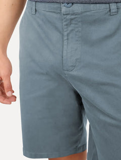 Bermuda Aramis Masculina Chino Cotton Sarja Azul Médio
