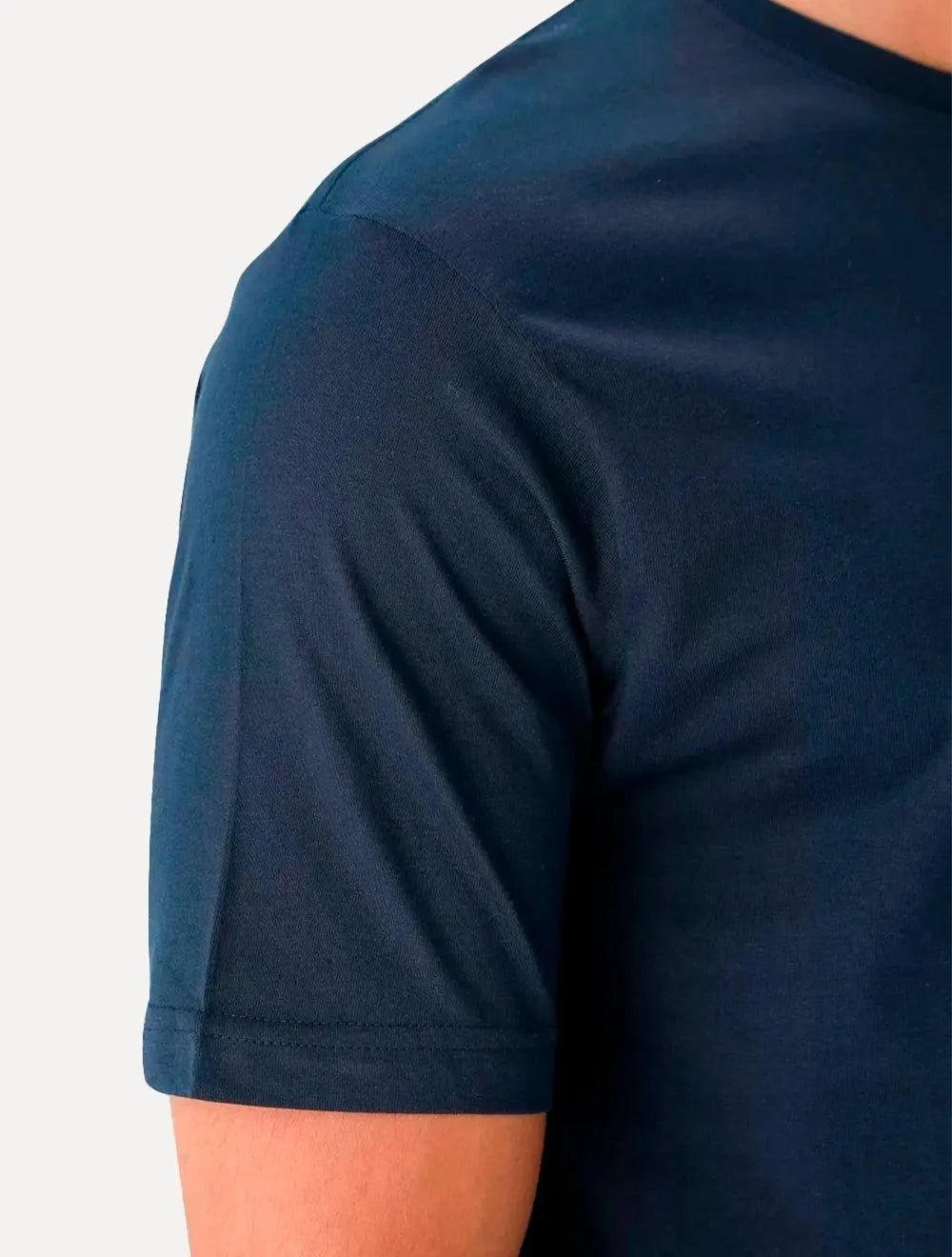 Camiseta Aleatory Masculina Grey Icon Azul Marinho