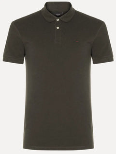 Polo Aramis Masculina Basic Piquet Light Verde Militar