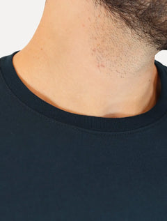 Camiseta Calvin Klein Jeans Masculina Patch CK Lateral Azul Marinho