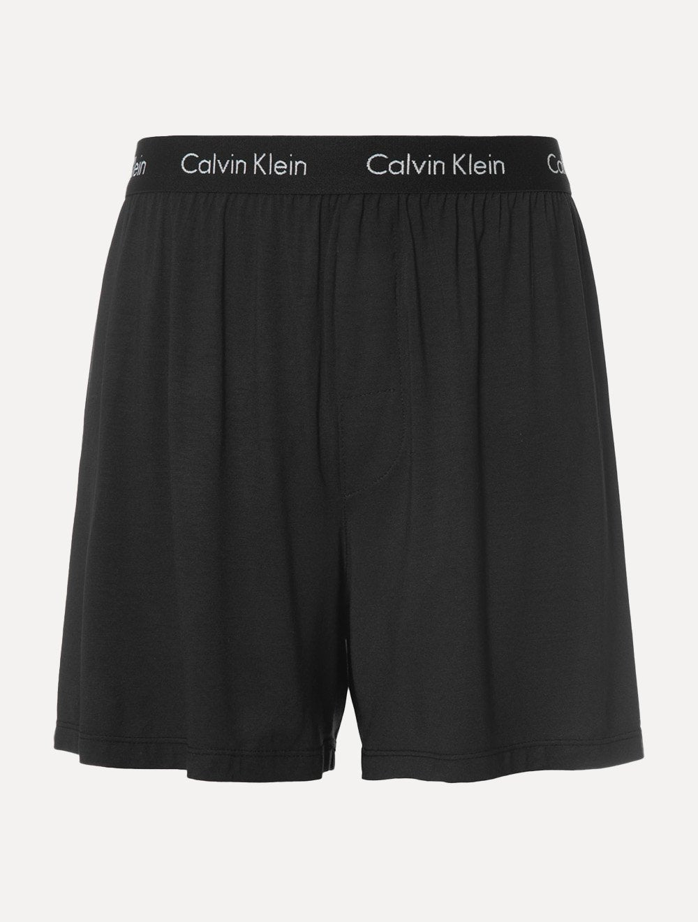 Cueca Calvin Klein Samba Canção Modal Logo Classic Preta 1UN