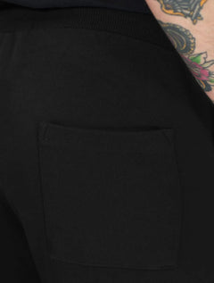 Calça Calvin Klein Jeans Masculina Moletom Side New Logo Preta