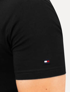 Camiseta Tommy Hilfiger Masculina Core Logo Tee Preta