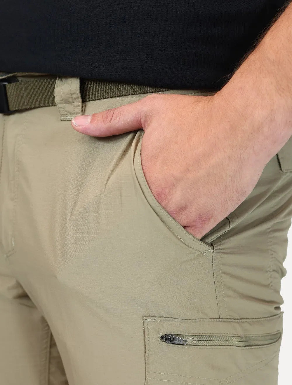 Calça Columbia Masculina Silver Ridge Convertible Tusk Areia