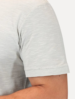 Camiseta Osklen Masculina Slim Rough Snow Clinic Areia