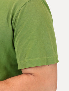 Camiseta Osklen Masculina Slim Stone Rio Serif Verde Médio