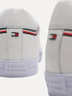 Tênis Tommy Hilfiger Masculino Couro Hockney 9Y Easy Go Branco