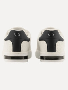 Tênis Armani Exchange Masculino London Logado Branco