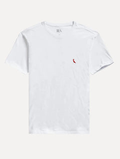 Camiseta Reserva Masculina Basic Red Woodpecker Branca