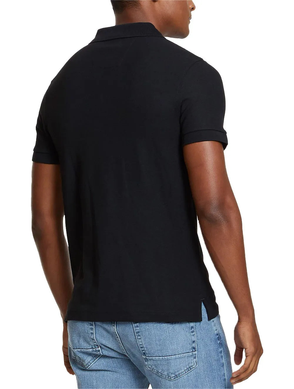 Polo Nautica Masculina Piquet Performance Deck Preta