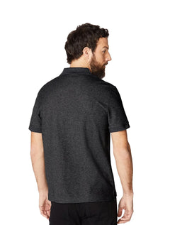 Polo Nautica Masculina Piquet Performance Deck Grafite Mescla