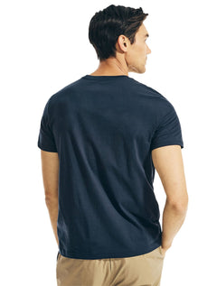 Camiseta Nautica Masculina Brand Box Azul Marinho