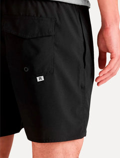 Short Reserva D'Água Beachwear Liso Bazar Preto