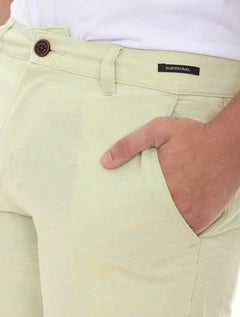 Bermuda Aramis Masculina Sarja Chino Eco Color Verde Pistache