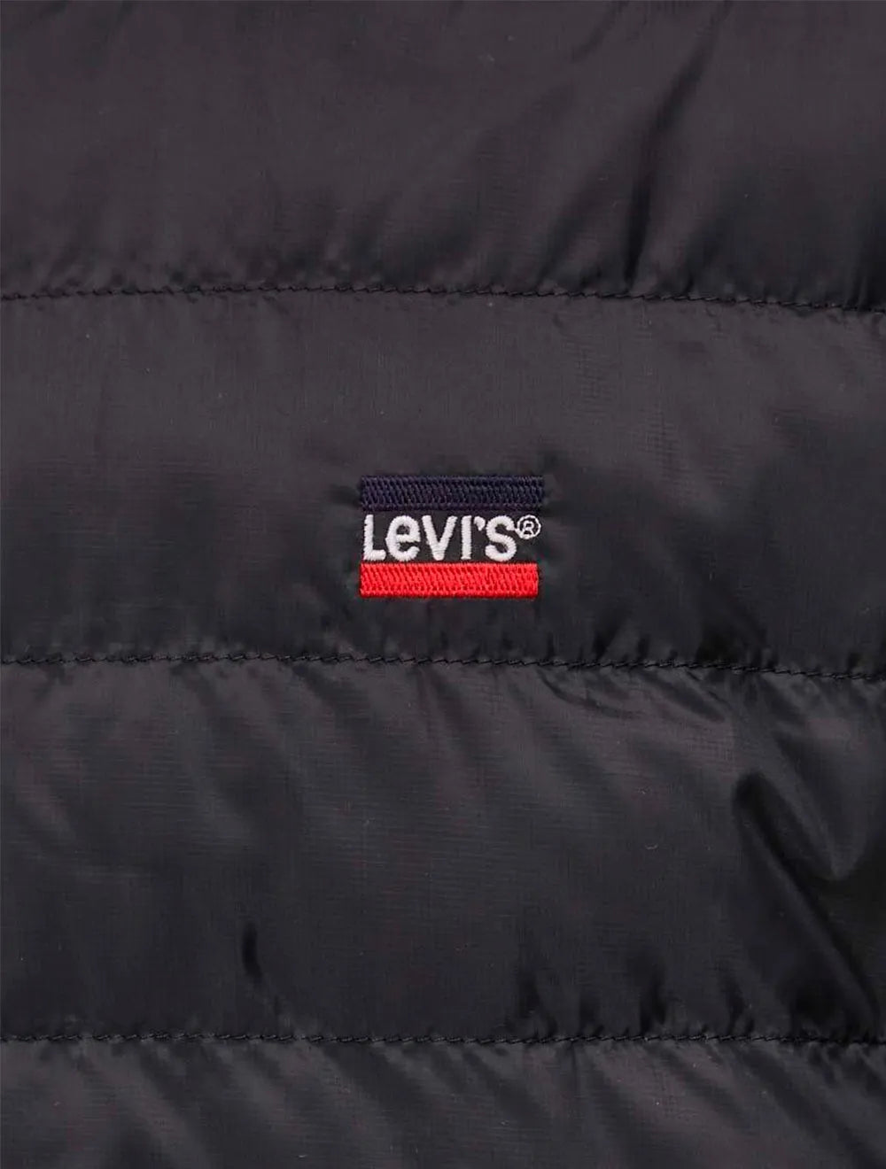 Jaqueta Levis Masculina Hoodie Presidio Packable Jacket Preta