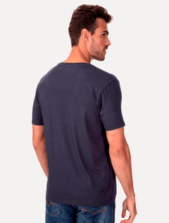 Camiseta Guess Masculina Est. 1981 Azul Índigo