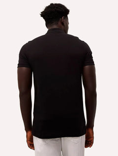 Polo Aramis Masculina Piquet Inner Detail Preta