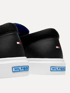 Tênis Tommy Hilfiger Masculino Slip On Malcolm 22D Preto