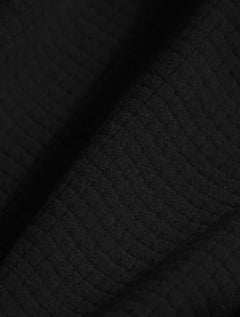 Blusa The North Face Masculina Pulover Cedar Trail Grid Fleece 1/4 ZIP Preta