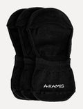Meia Aramis Masculina Invisível Preta Kit 3 Pares