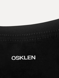 Camiseta Osklen Masculina Slim Vintage Triptico Preta