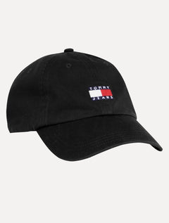 Boné Tommy Jeans Masculino Heritage Structured Preto