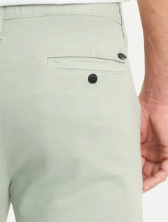 Calça Aramis Masculina Chino Sarja Classica Button Verde Claro