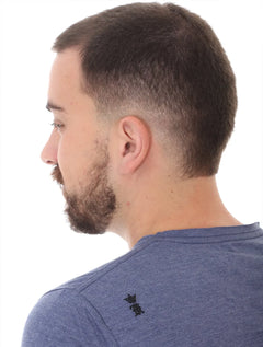 Camiseta Sergio K Masculina Back To Basics Pocket Azul Mescla