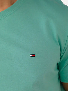 Camiseta Tommy Hilfiger Masculina Essential Cotton Azul Turquesa