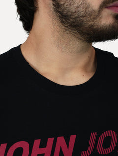 Camiseta John John Masculina Slim Fit Signature Preta