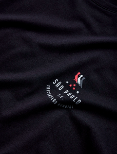 Camiseta Reserva Masculina São Paulo FC Chest Preta