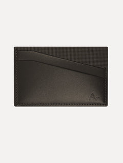 Kit Chaveiro e Porta Cartão Aramis Masculina Couro Texture Marrom Café