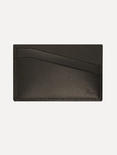 Kit Chaveiro e Porta Cartão Aramis Masculina Couro Texture Marrom Café