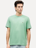 Camiseta Tommy Hilfiger Core Logo Tee Verde Claro
