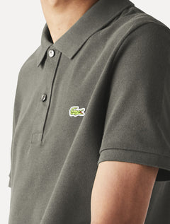 Polo Lacoste Masculina Slim Fit Classic Grafite