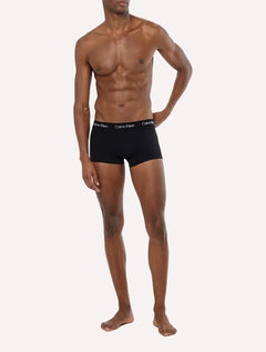 Cuecas Calvin Klein Underwear Plus Trunk Stretch  All Black Pack 3UN