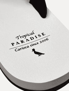 Chinelo Reserva Masculino Rio de Janeiro Paradise Branco
