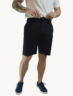 Bermuda Osklen Masculina Sarja Cotton Blithe Preta