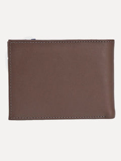 Carteira Reserva Masculina Couro Columbia Marrom