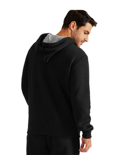 Moletom Nautica Masculino Hoodie Outline Logo Preto