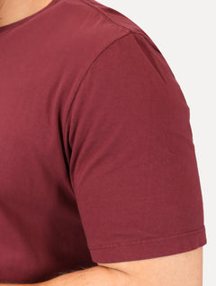 Camiseta Von der Volke Masculina Origineel Lettering Marsala