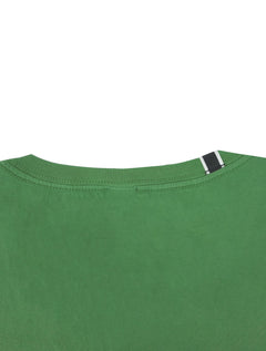 Camiseta Replay Masculina Logo Silk Verde
