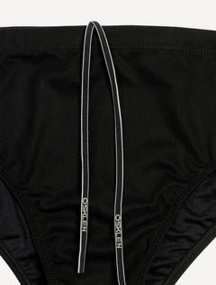 Sunga Osklen Masculina Lisa Piquet Light Logo Preta