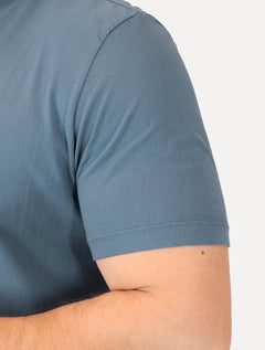 Camiseta Von der Volke Masculina Origineel Lettering Azul